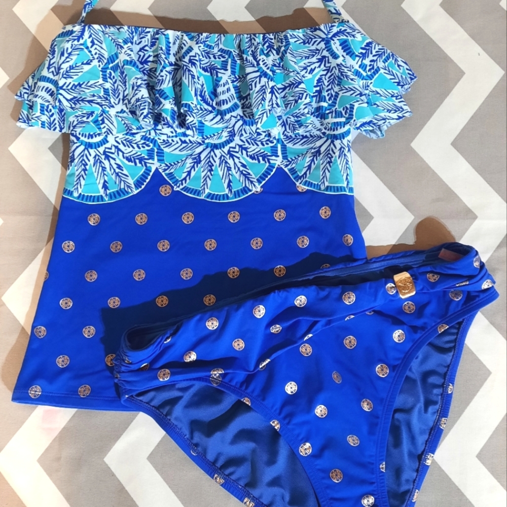 Lilly pulitzer tankini swim bikini